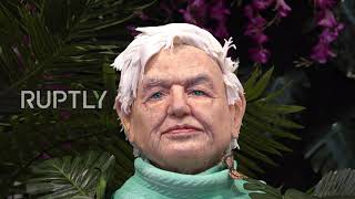 Ice caps to icing! David Attenborough goes from COP to CAKE!