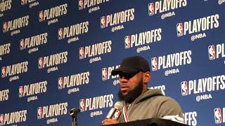 LeBron James said Jordan Clarkson, Kyle Korver played great in Game 4