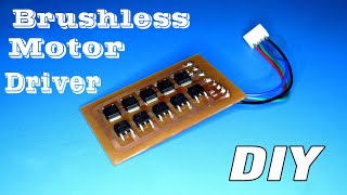 How to make 300W Brushless motor driver SMD mode | Electronic project