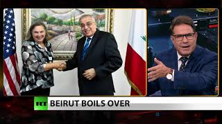 Beirut near collapse as Nuland visits — coincidence? (Full Show)