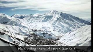 Alborz mountain range, Dasht-e Kavir, Dasht-e Lut