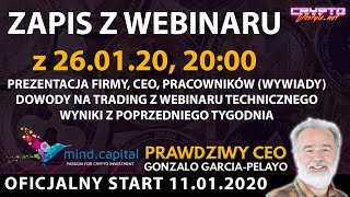 Mind Capital - Webinar 26.01.20, ZNANY CEO, ZARABIAJ OD 0.5% DO 1.5% DZIENNIE