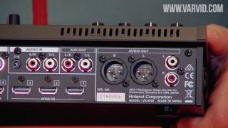 Roland VR-4HD HD Audio & Video Switcher: Unboxing