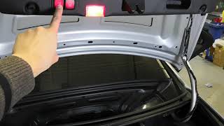 Электропривод подъема/опускания двери багажника Mercedes