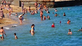 Феодосия Крым Пляж Рынок город