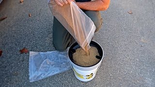 I bought 25 LBs Gold Panning Paydirt "NUGGET RESERVE ELITE"