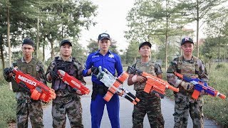 LTT Nerf War : SEAL X Warriors Nerf Guns Fight Attack Criminal Group Rescue Legend Warrior