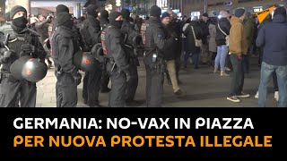 #Germania: no-vax in piazza per nuova protesta illegale