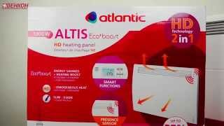 Обзор конвекторов Atlantic (Атлантик) Altis Ecoboost. CHG-3 PACK2 DAP на 1000 , 1500 и 2000 Ватт