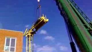 How they put cranes up by Malcolm Coles