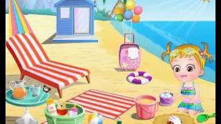 Бесплатные игры онлайн  Baby Hazel At Beach Games  Малышка Хейзел на пляже, игра для детей
