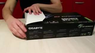 GPU GIGABYTE GeForce GTX 970 G1 GAMING 4GB DDR5 256-bit Unboxing