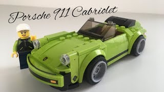 LEGO MOC Live Aufbau - Porsche 911 Cabriolet