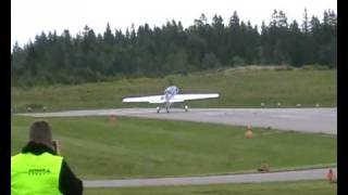 Borås Airshow 2009. Del 4. Sukhoi - 29 KS, Supermarine Spitfire Mk XVI.
