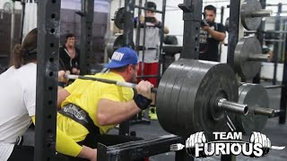 500lb x 3 Reps Squat PR (w/ Omar Isuf & Silent Mike)