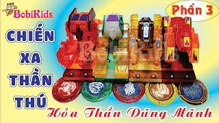 Chiến Xa Thần Thú P3 | Hỏa Thần Dũng Mãnh, Thằn Lằn Sấm Sét, Bão Cát Sa Mạc, Phong thần băng tuyết