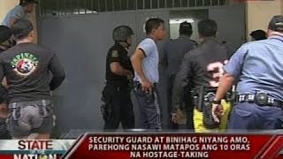 SONA: Security guard at binihag niyang abogado, parehong nasawi sa hostage drama sa San Juan