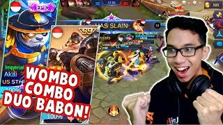 DUO COMBO MAUT BABON NEW SKIN S9 FRANCO DAN NEW SKIN EPIC SKIN AKAI ! - MOBILE LEGENS