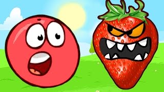 Добрый Гвоздь ЛОПНУЛ ЗЛОЙ Красный Шарик новый мультик игра   Шар Квадрат Red ball 4 Приколы.