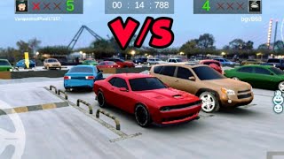 Real car parking 2 multiplayer - Dodge Challenger vs Range rover ??- real car parking 2
