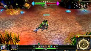 Druidic Tryndamere LOL Custom Skin ShowCase