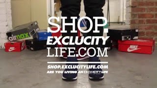 Nike Air Pegasus Midnight Navy On-feet Video at Exclucity
