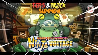 TIPS & TRICK Summon Ultimate Jutsu Card | NARUTO X BORUTO NINJA VOLTAGE