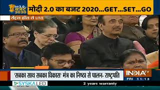 Budget Session: करतारपुर कोरिडोर पर बोले राष्ट्रपति, हमने इसे राष्ट्र को समर्पित किया