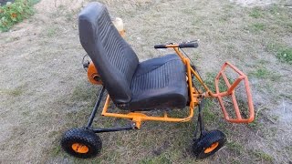 Самодельный картинг # Сборка(GoPed TRQ-DIY)