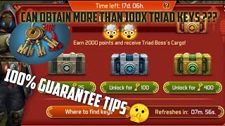 Tips How To Get More Triad Keys l Dawn of Zombie Survival Gameplay (D. O. Z)