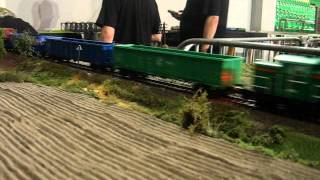 Модульный макет железных дорог в Быдгощи, H0 (1:87)