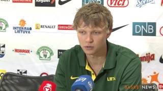 Kuzminskas: „Daug smagiau atvykti į rinktinę, kuomet turi trenerio pasitikėjimą“