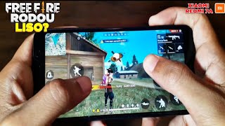 Free Fire RODOU LISO SEM LEG! No Xiaomi Redmi 7A - Celular Bom E Barato