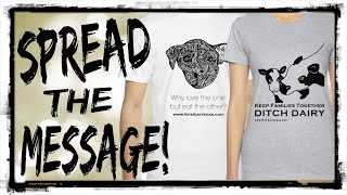 Vegan T-Shirt Activism: Spread the Message!!!