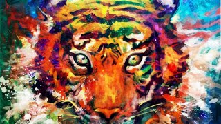 Diamond Painting- Unboxing Tinmi Arts Watercolor Tiger!!!