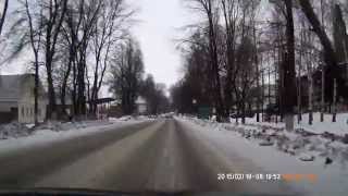 Р-74. Юрьев-Польский -  М-8 "Холмогоры"  19.02.2015г