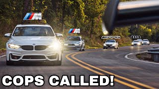 German Supercars TERRORIZE Public Streets *COPS CALLED*