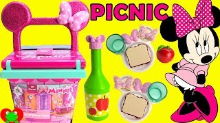 Disney Minnie Mouse Magical Picnic Basket Surprises