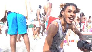 I Throw The Biggest Beach Party Ever!!!! LOTS OF A$$ & GIRLS