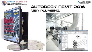 Revit MEP 2016 Tutorial │Plumbing │Cold & Hot Water Installation Design.