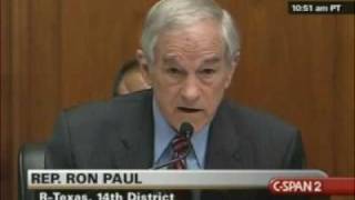 Ron Paul Slams Ben Bernanke... AGAIN | CSPAN | 2-10-2009