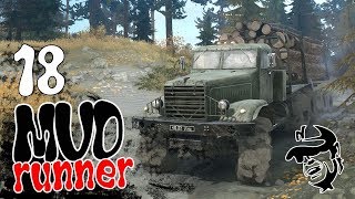 Едем в село, которое почти засыпал сель - ч18 Spintires MudRunner