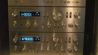 Vintage Pioneer Amps SA-9800, SA-8800 and SG-9800 + Celebrity Kitten Appearance