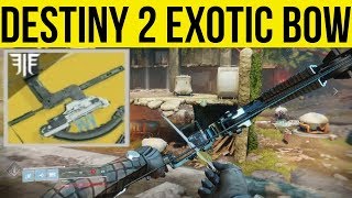 Destiny 2 Forsaken: Exotic Bow "Trinity Ghoul" First Look Gameplay