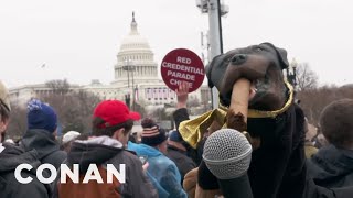 Triumph Attends Trump’s Inauguration  - CONAN on TBS