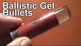 Ballistic Gel BULLETS  vs Ballistic Gel  -  Opens a BLACK HOLE?