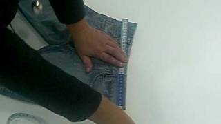 Como tirar medidas de sua calça jeans