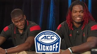 Louisville's DeVante Parker & Lorenzo Mauldin Preview 2014 Season | #ACCkickoff