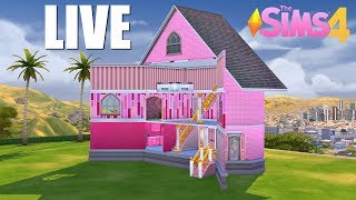 SIMS 4 LIVE BUILD WITH ME ?DOLLHOUSE BUILD CHALLENGE Road to 900