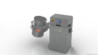 Tilting drum blender Mixomat C-SE